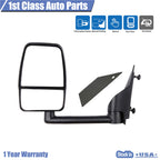 Left Manual Folding Mirror for Chevrolet Express GMC Savana (2003–2017)