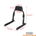 Passenger Backrest Sissy Bar w/ Pad for Harley Dyna Low Rider (2006-2017)