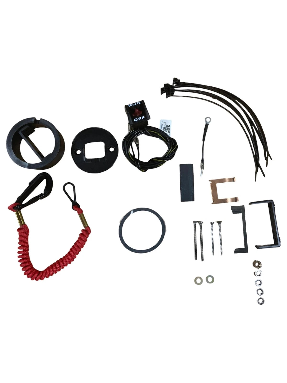 Flush Dual Lanyard Stop Kit for Mercury Quicksilver (OEM 87-19674A12)