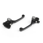 Pivot Brake Clutch Levers for Kawasaki KX65 KX85 KX250 KX250F KX125 (2004) Black