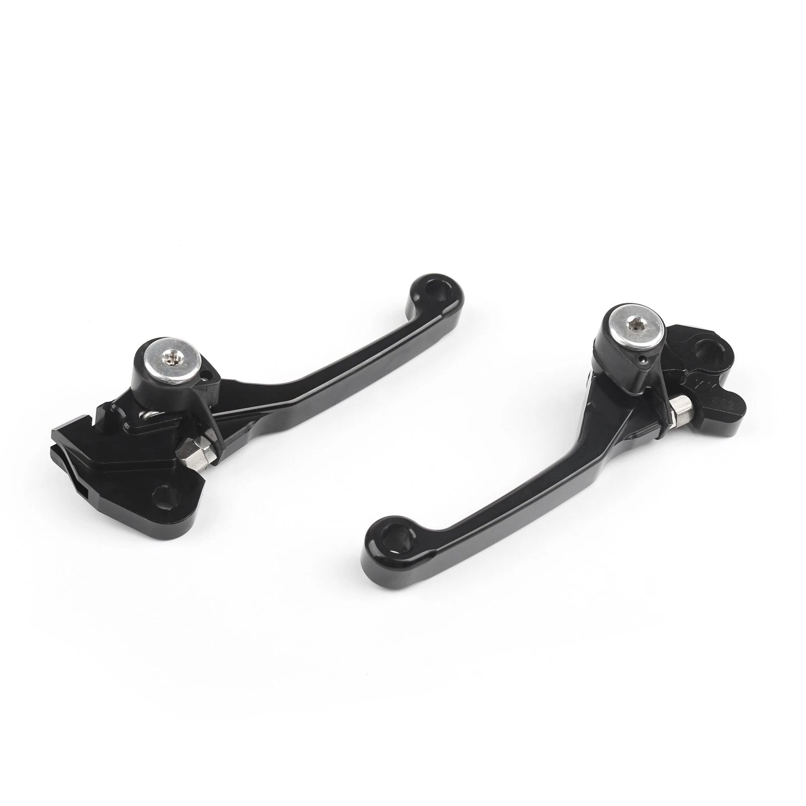 Pivot Brake Clutch Levers for Kawasaki KX65 KX85 KX250 KX250F KX125 (2004) Black