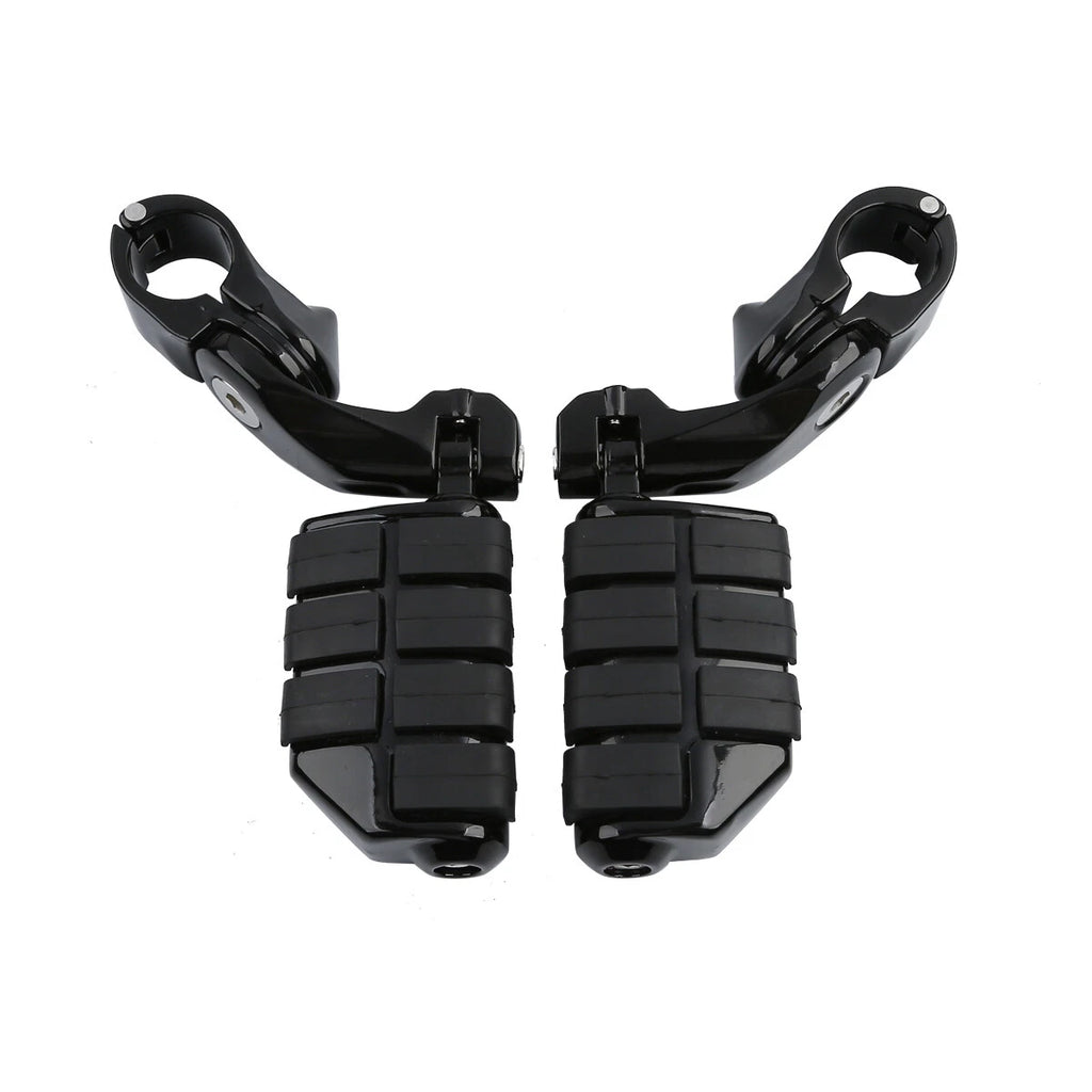 1.25" Adjustable Highway Short Foot Pegs for Harley Touring (Fits 2014–2023)