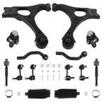 Front Lower Control Arms w/Ball Joint Sway Bar Tie Rod for Honda Civic (2006–2011)