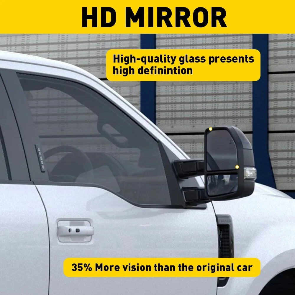 Heated Upper Passenger Side Mirror Glass for Ford F150 (2015–2020)