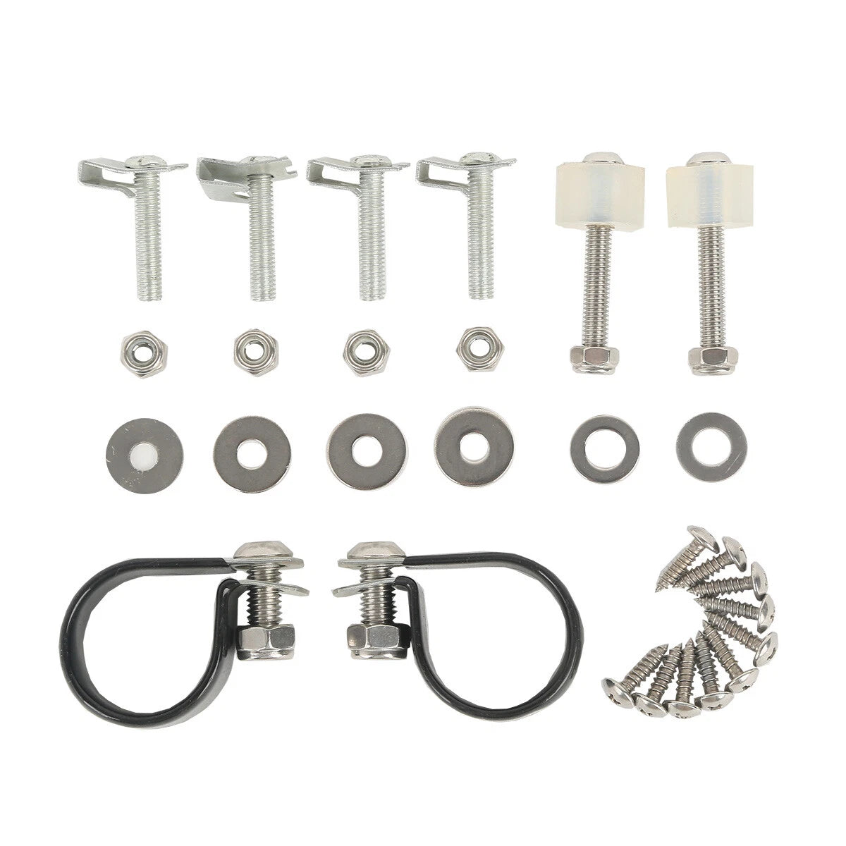 Lower Vented Fairing Mounting Hardware Clamps Kit for Harley Street Glide (1983–2013)
