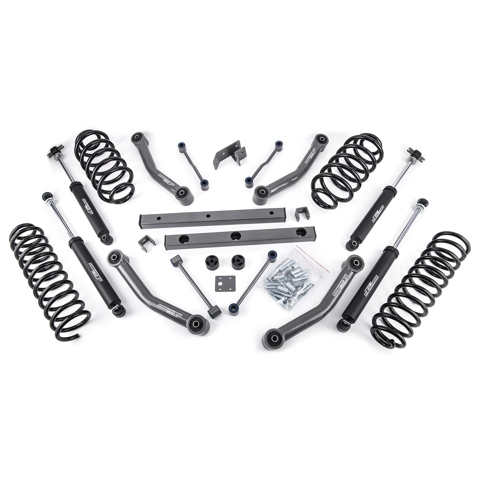 4" Lift Kit with Shocks & Coil Springs for Jeep Wrangler TJ (2003–2006)