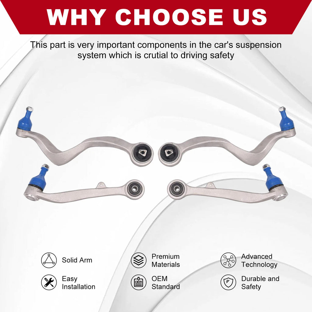 Control Arms with Ball Joint for BMW 745i 760i (2002-2008)