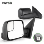 Pair Power Heated Tow Mirrors for Dodge Ram 1500 (2002–2008) & Ram 2500/3500 (2003–2009)