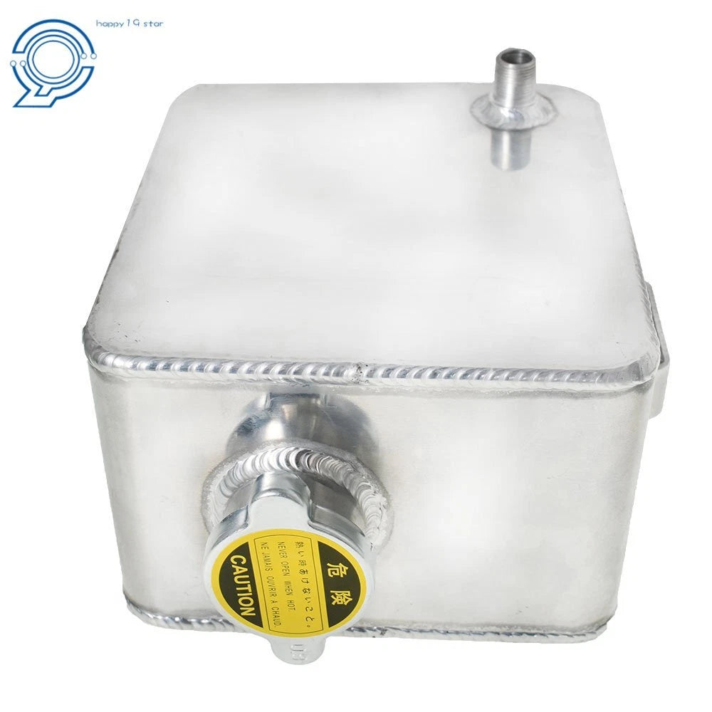 2.5L Aluminum Coolant Overflow Tank for Universal Applications