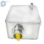 2.5L Aluminum Coolant Overflow Tank for Universal Applications