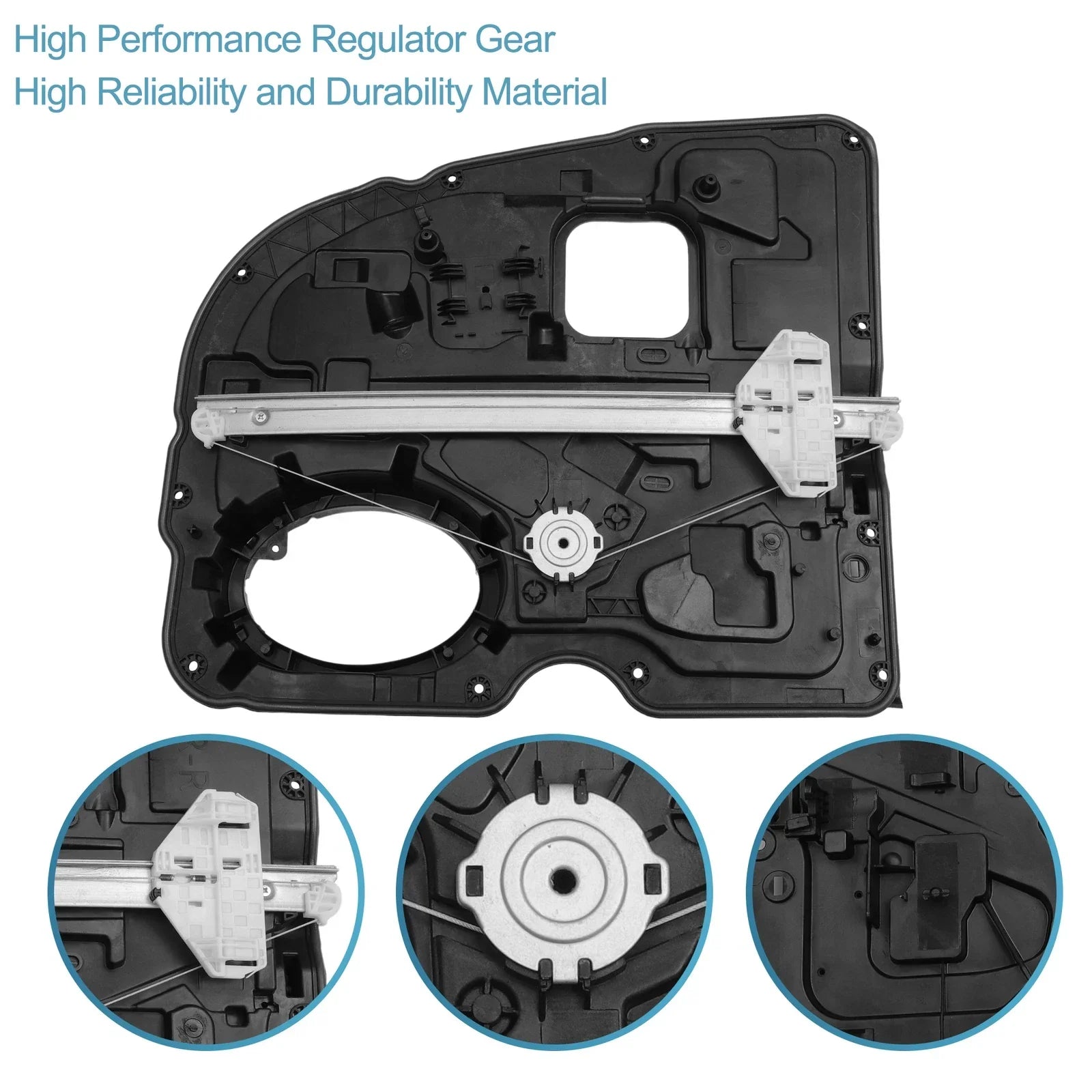 Rear Right Power Window Regulator for Dodge Ram 1500 Laramie SLT ST (2002-2023)