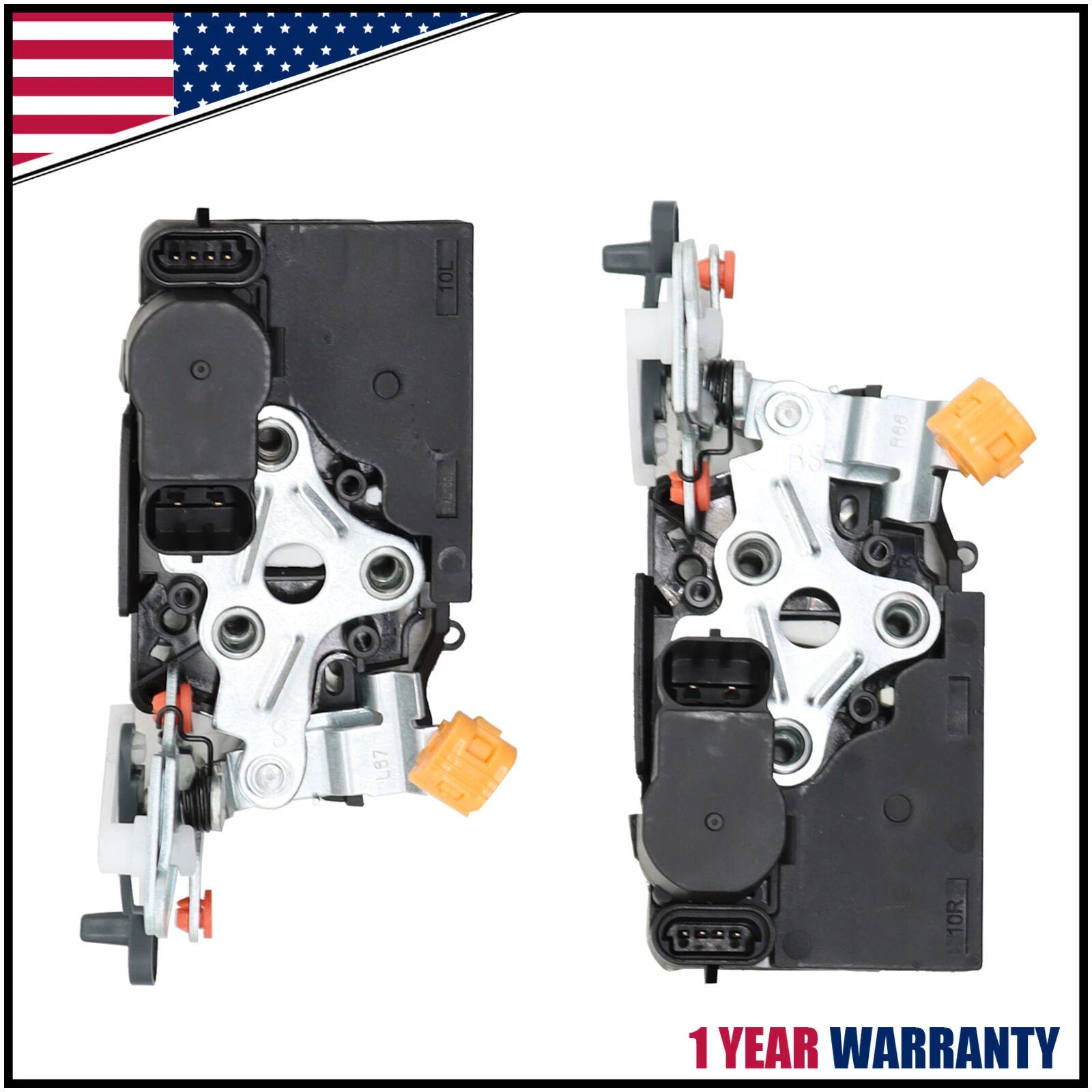 Set of 2 Door Lock Actuators for Chevrolet Silverado 1500 (2001–2006)