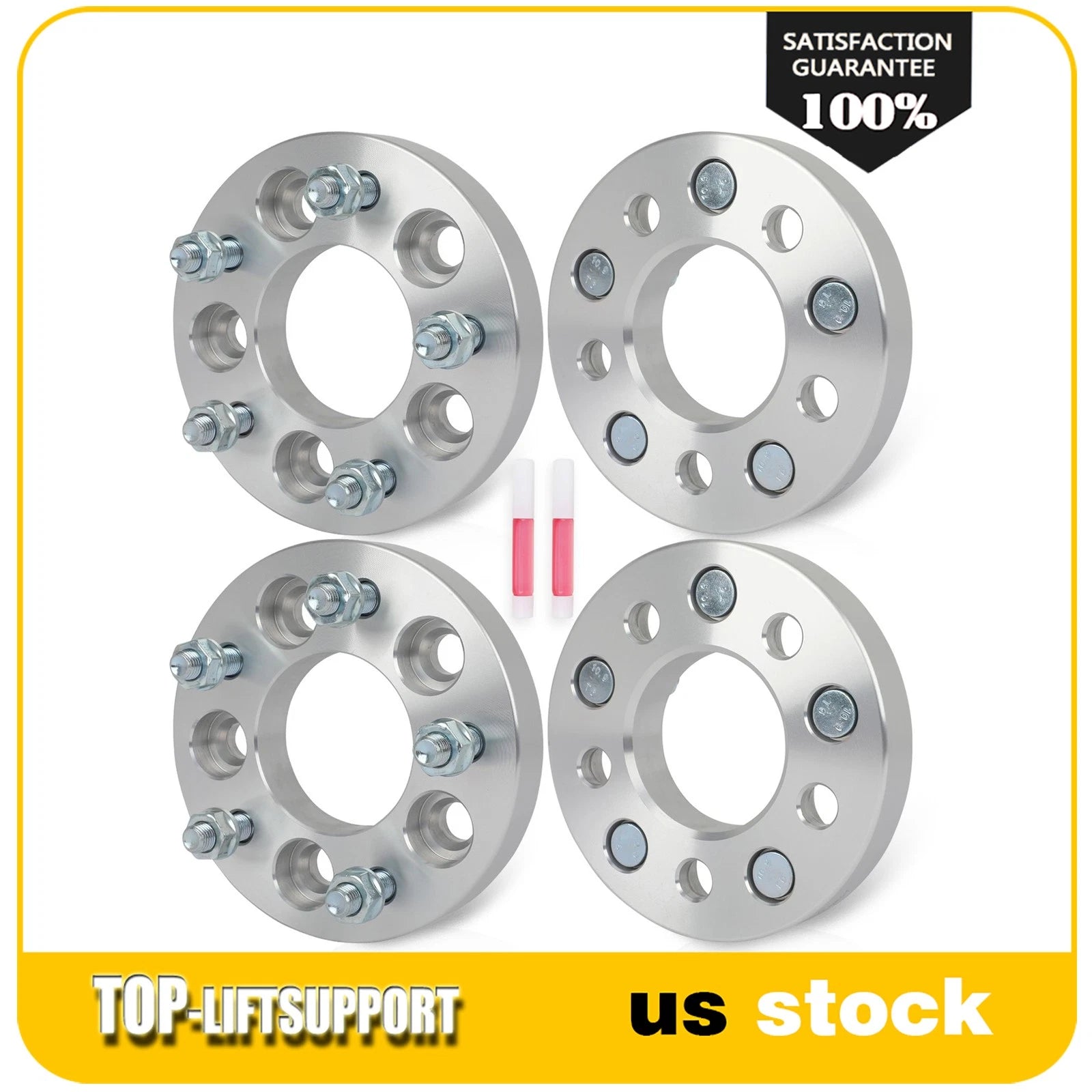Set of 4 Wheel Adapters 5x114.3 to 5x120.65 for Honda