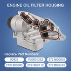 Oil Filter Housing with Cooler for Mercedes Benz (2000-2023)