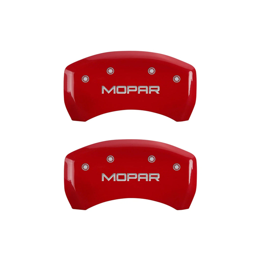 Caliper Covers Set of 4 for 2013-2016 Dodge Dart (Red) by MGP