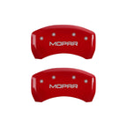 Caliper Covers Set of 4 for 2013-2016 Dodge Dart (Red) by MGP