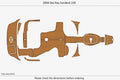 EVA Pad Foam Teak Deck Flooring for Sea Ray Sundeck 220 (2004)