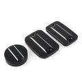Black Front Brake Clutch Fluid Reservoir Cap & Rear Brake Cover for Scrambler 1100
