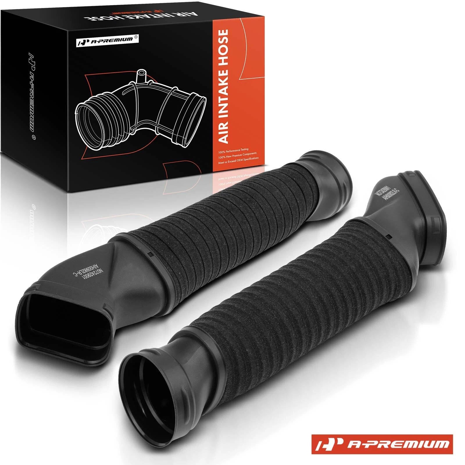 2X Engine Air Intake Hose for Mercedes-Benz S400 (2010–2013)