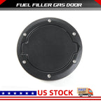 Fuel Filler Door Cap for Jeep Wrangler JK (2008–2017) - Black Lock Gas Cover
