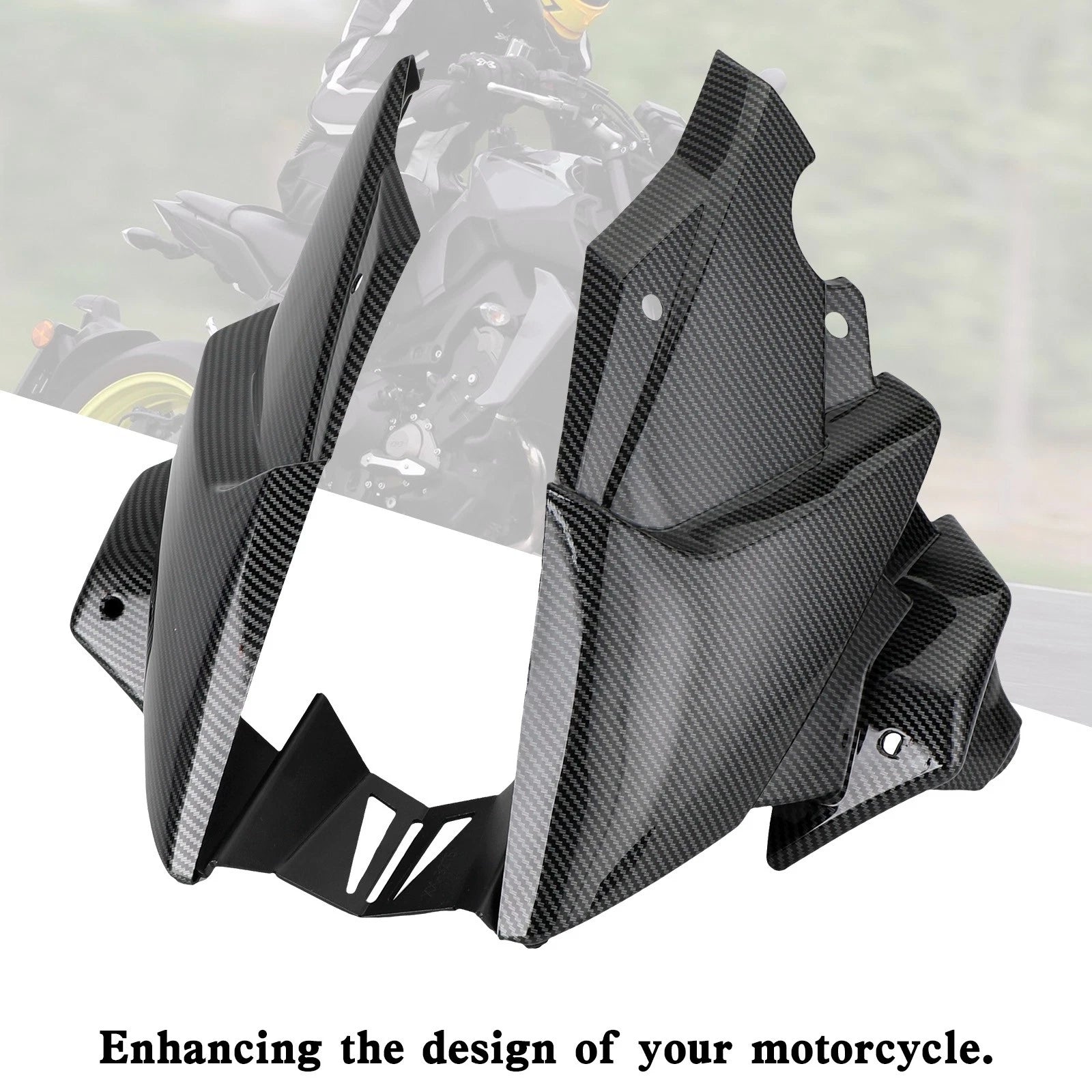 Ermax Belly Pan Lower Engine Side Fairing for Yamaha MT-09 / SP (2021–2023) Carbon