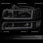 LED Corner Bumper Signal Lamp for Chevy Silverado (1999–2002)