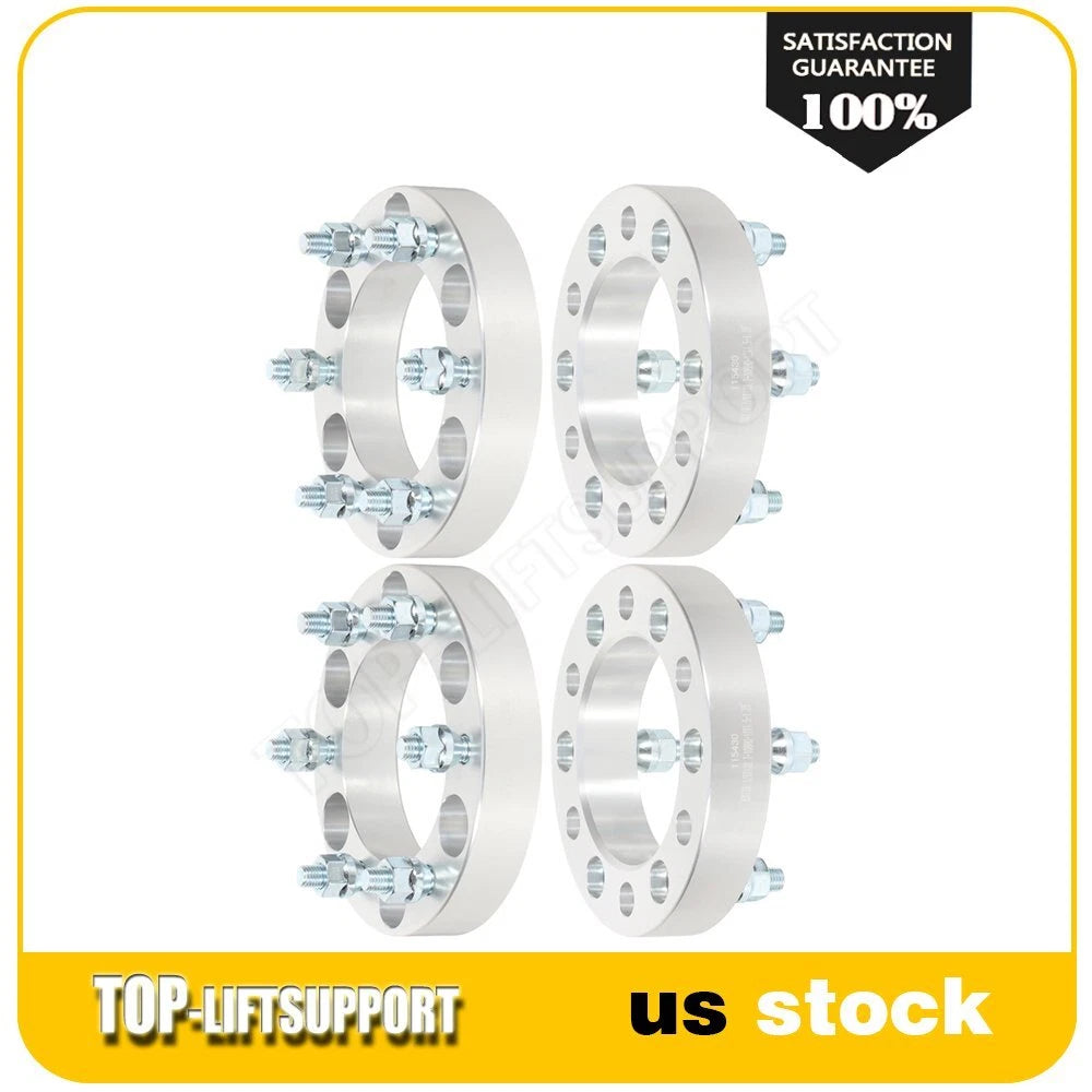 Set of 4 Wheel Spacers 1.25" for Toyota 4Runner, Chevy Colorado, GMC Canyon