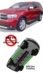Running Boards for Dodge Durango (2011-2026) - 6 Inch Matte Black