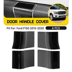 Carbon Fiber Interior Door Handle Panel Cover for Ford F150 (2015–2020)