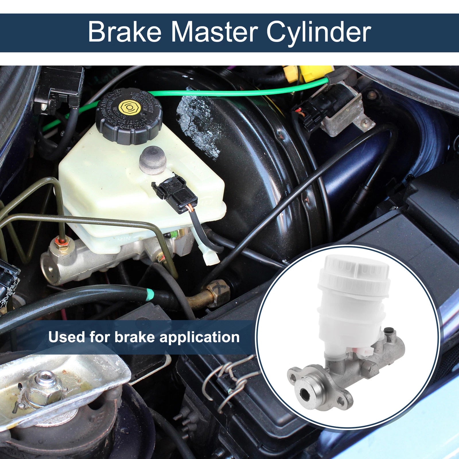 Brake Master Cylinder with Reservoir No.MN102440 for Mitsubishi L200 (2008–2013)
