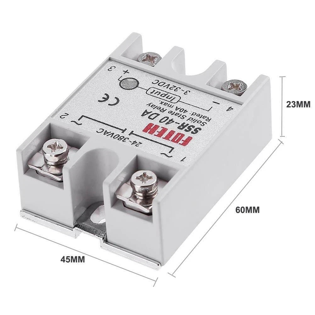 Relay Module AC Controller for Single Phase DC (24-380V, 3-32V)