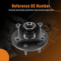 1pc Front Wheel Hub Bearing Assembly for Ford F-150 4WD (2004–2005) 515046 WA515046