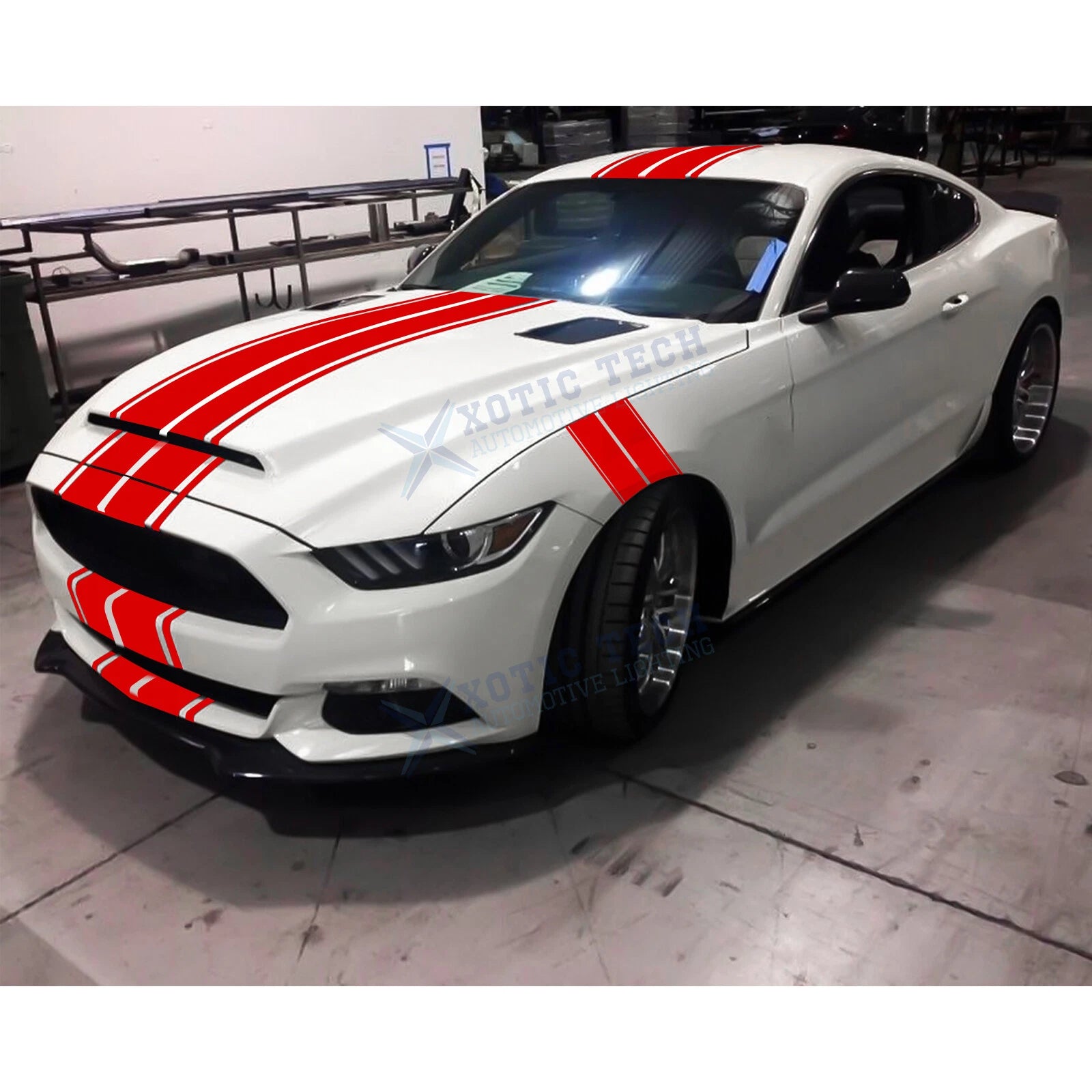 Fender Hash Mark Stickers for Ford Mustang (2015-2023)