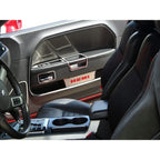 Door Badges Replacement with HEMI Orange Inlay for 2008–2014 Dodge Challenger