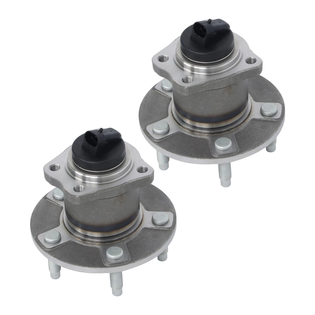 Pair of Rear Wheel Hub Bearings for Chevrolet Malibu Cobalt HHR (2004–2012)