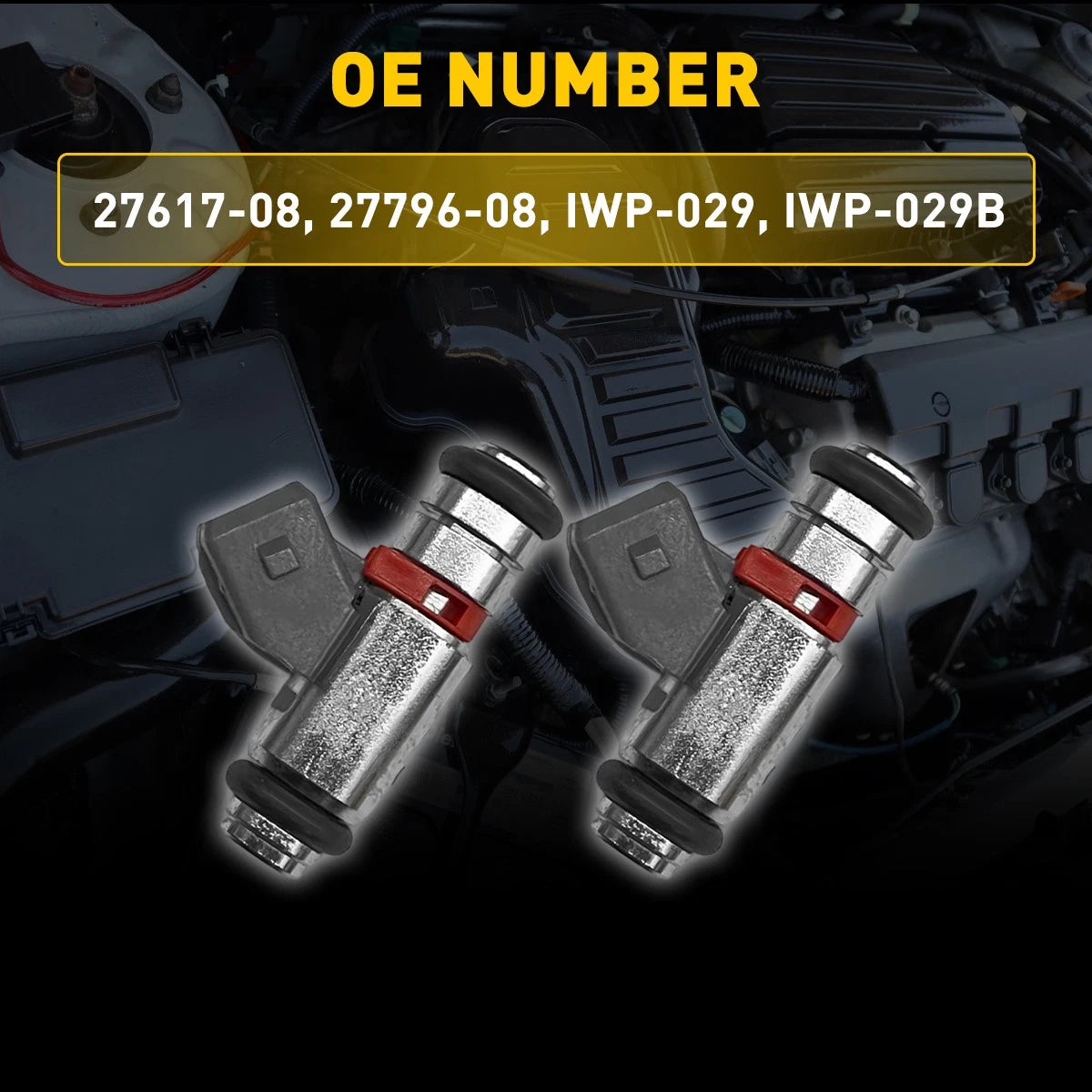 Fuel Injectors 2 Pins for Harley Road Glide Fatboy Roadster (2008–2019)