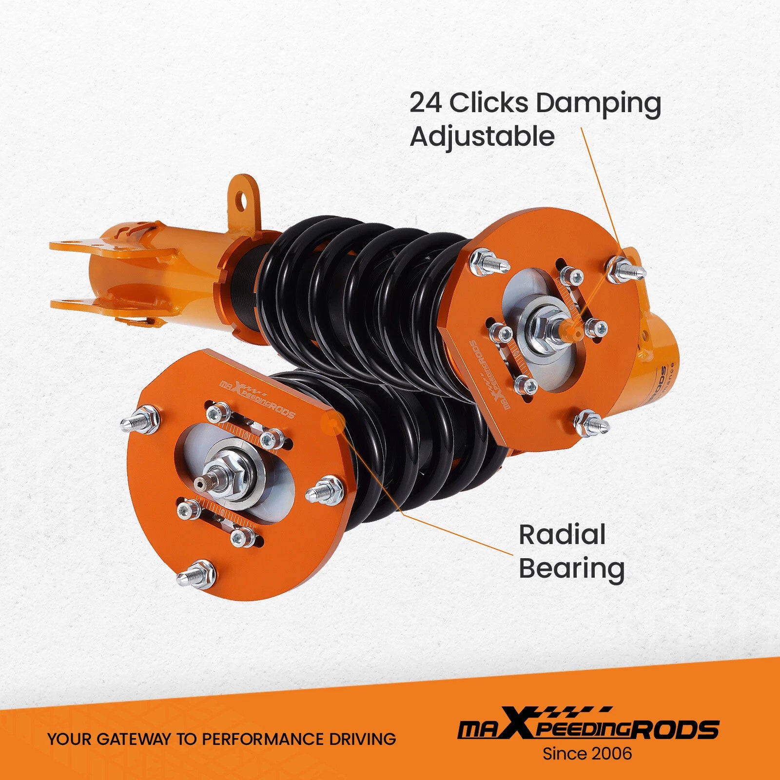 Coilover Spring & Shock Assembly Kit for Chevrolet Cobalt (2005-2010)