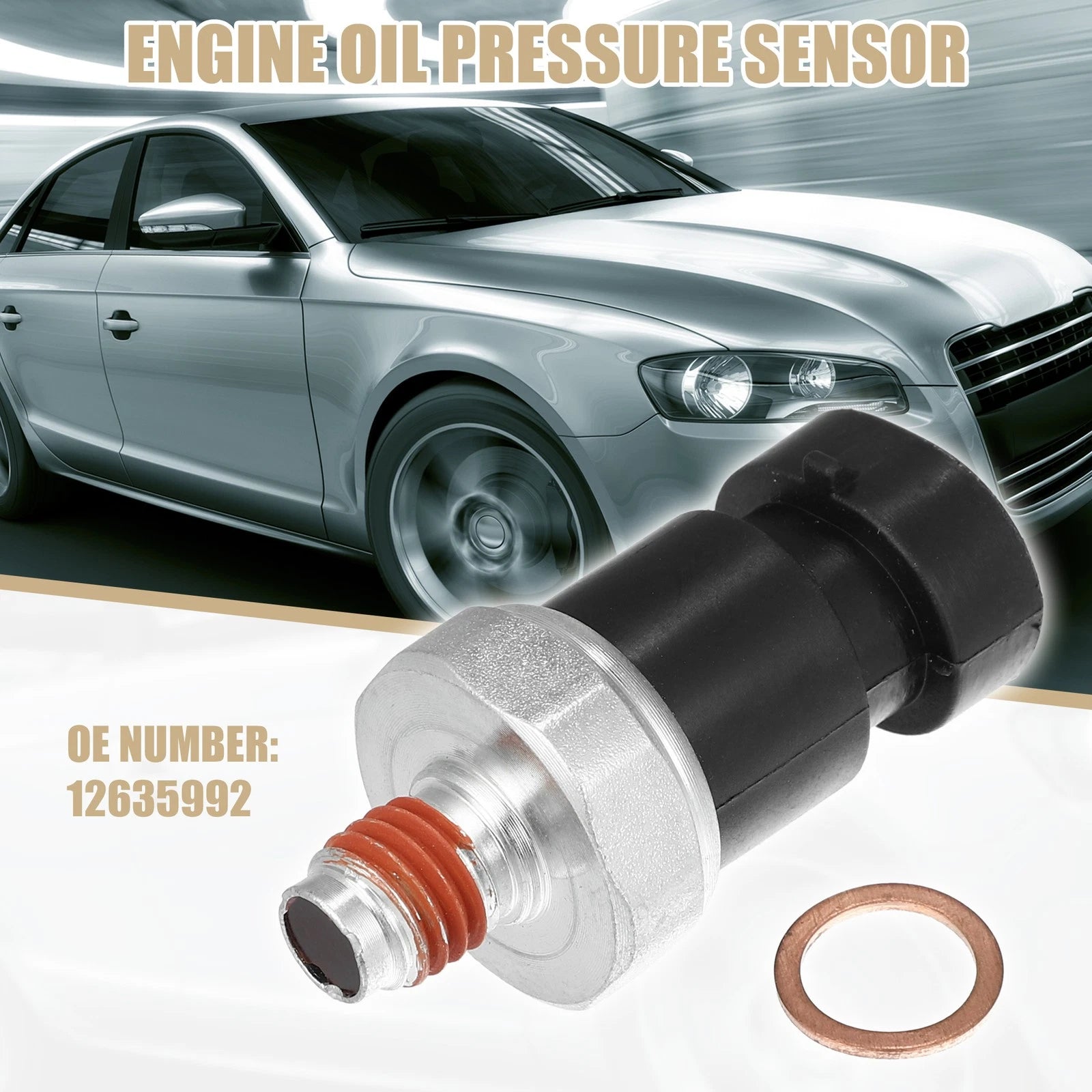 Oil Pressure Sensor Switch 12635992 for Buick Saturn 