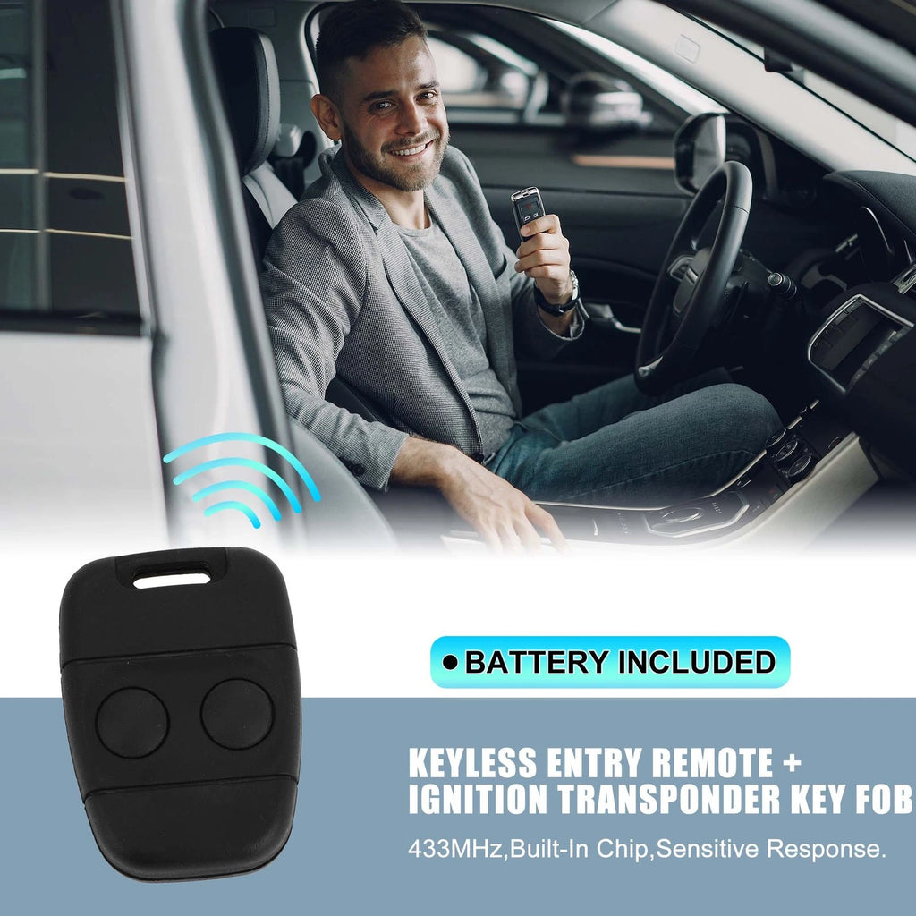 Keyless Entry Remote Key Fob for Land Rover Discovery (1995–2000) 433MHz