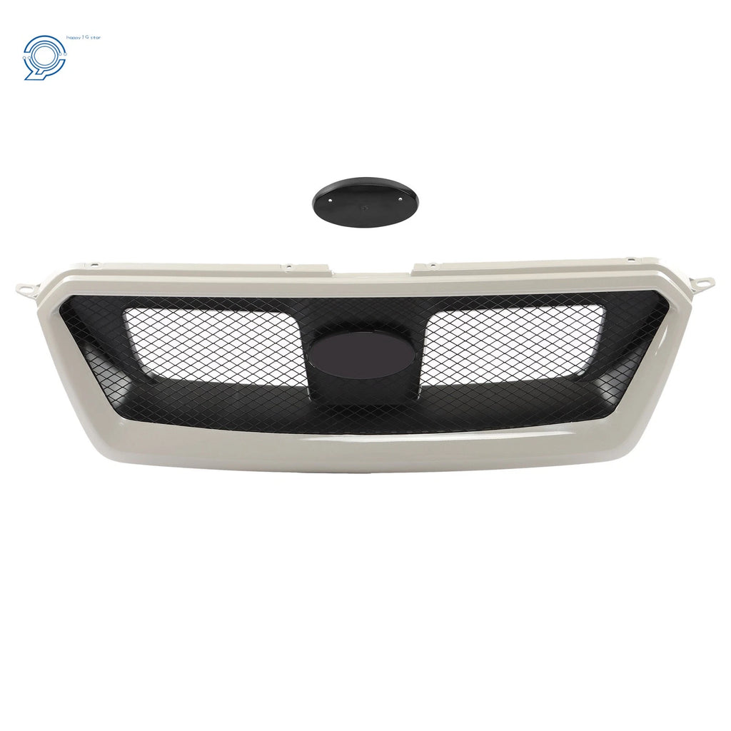 Front Bumper Upper Grille for Subaru Impreza Crosstrek (2012-2017) White