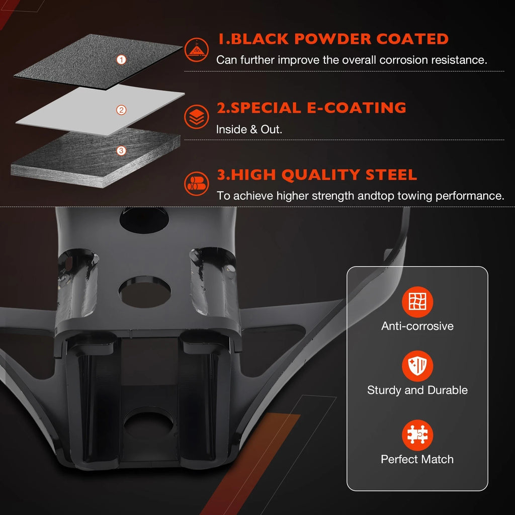 Receiver Hitch for Yamaha Kodiak 450 (2018-2025)