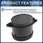 Mass Air Flow Sensor Assembly No. 8509725 for BMW E46 (1998–2006)