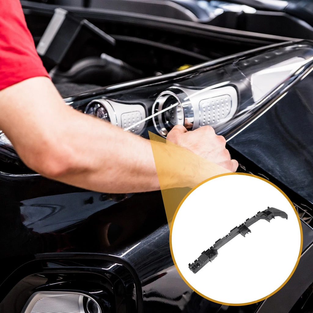 LH Rear Bumper Support Bracket for Honda Fit (2015–2017) 1 Pc Black ABS