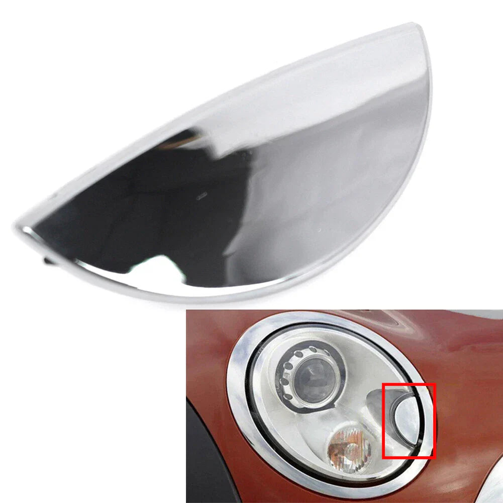 Right Headlight Washer Nozzle Cover for BMW Mini Cooper (2002-2008)