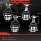Front Lower and Upper Side Ball Joints for Toyota Tacoma (2005-2018)