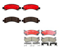 Set of 4 Brembo Ceramic Brake Pads for Cadillac Chevrolet GMC RWD