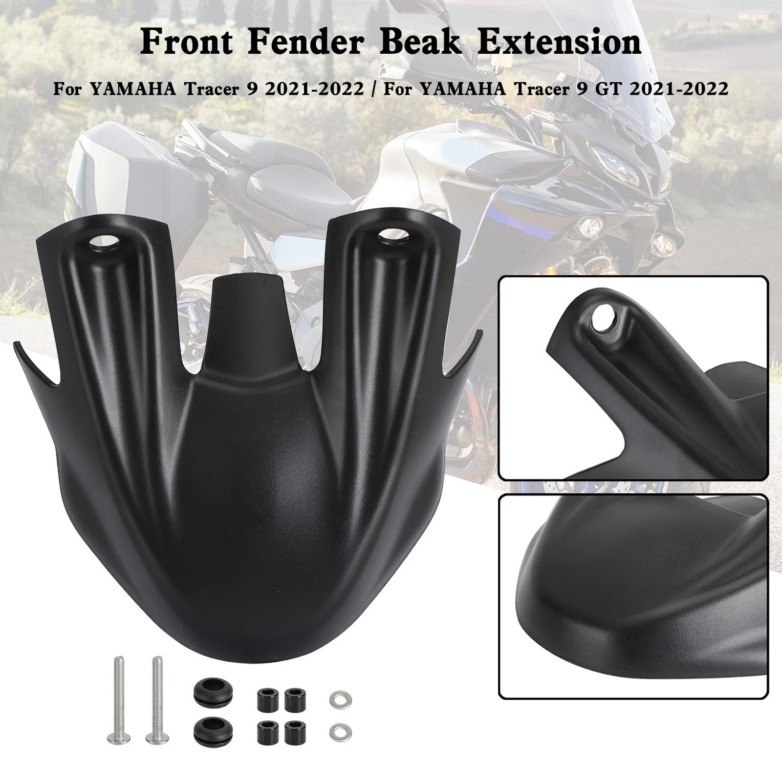 Front Wheel Beak Nose Cone Extension for Yamaha Tracer 9 GT (2021–2022)