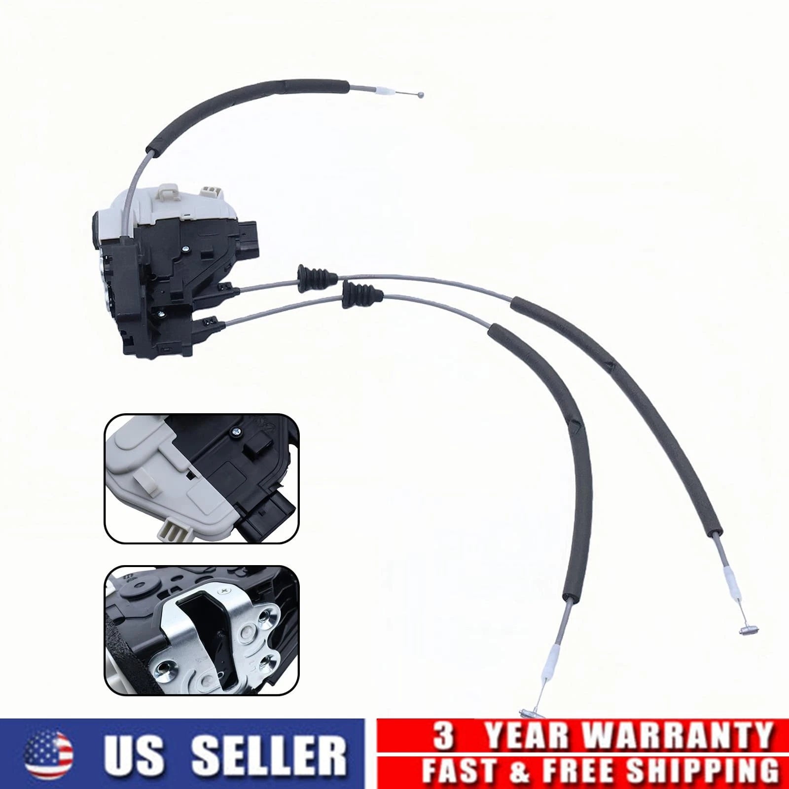 Latch Assembly Rear Door Left for Hyundai Santa Fe Sport (2013–2016)