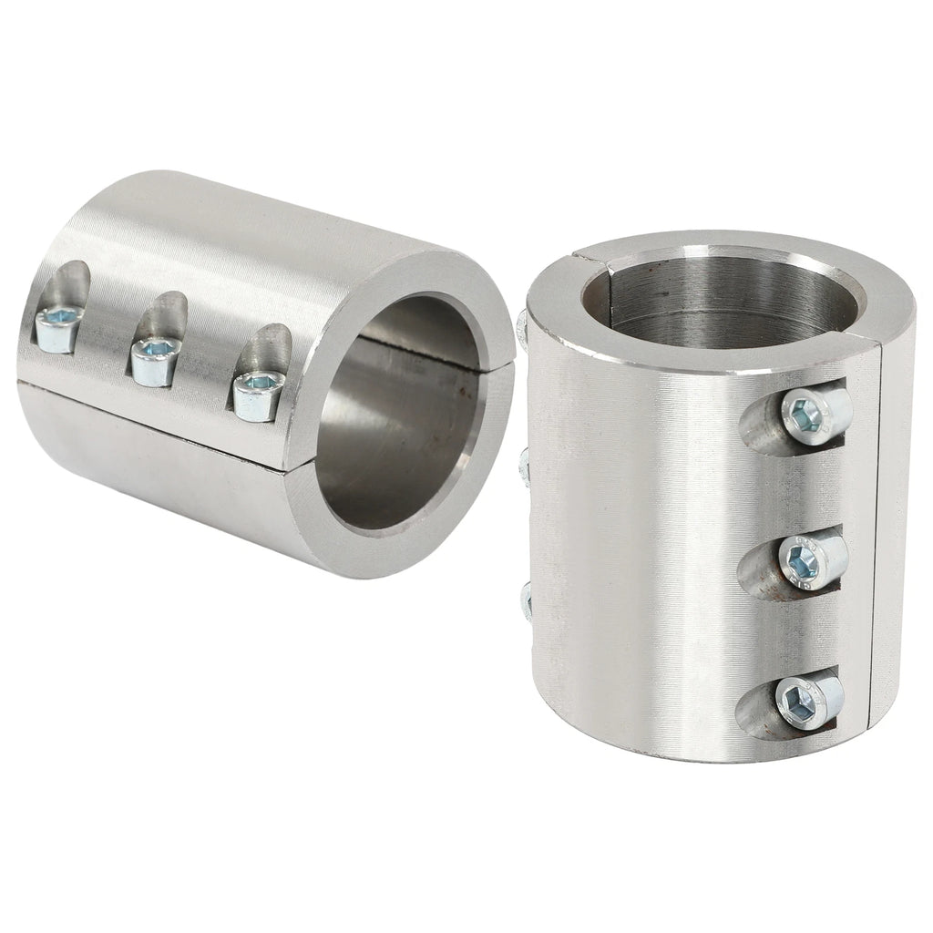 Set of 2 Steel Bolt-On Tube Clamps for Universal Roll Cage (1.75")