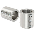 Set of 2 Steel Bolt-On Tube Clamps for Universal Roll Cage (1.75")